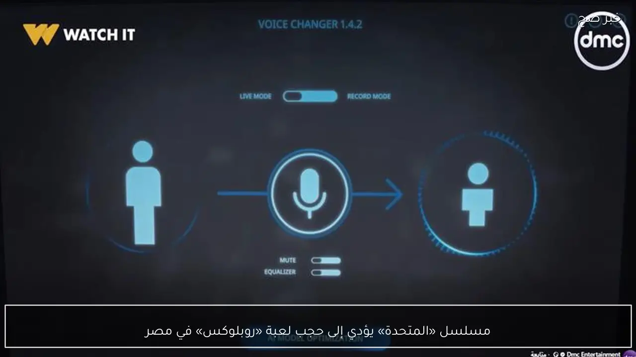 مسلسل «المتحدة» يؤدي إلى حجب لعبة «روبلوكس» في مصر