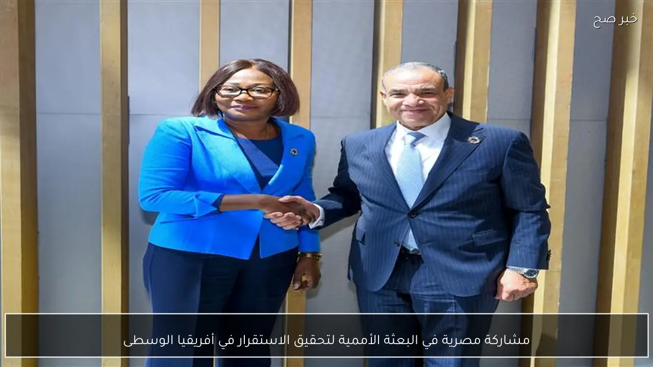 مشاركة مصرية في البعثة الأممية لتحقيق الاستقرار في أفريقيا الوسطى