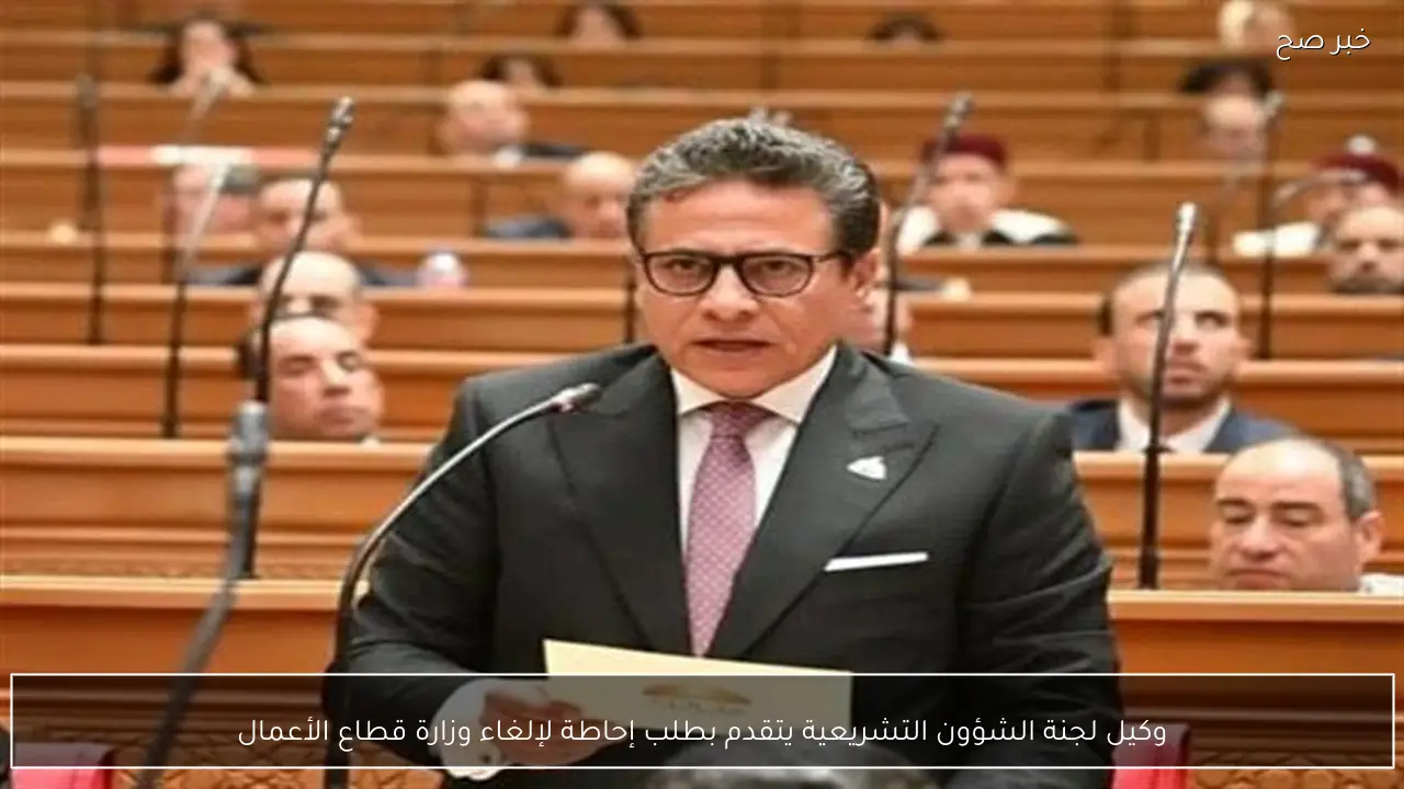 وكيل لجنة الشؤون التشريعية يتقدم بطلب إحاطة لإلغاء وزارة قطاع الأعمال