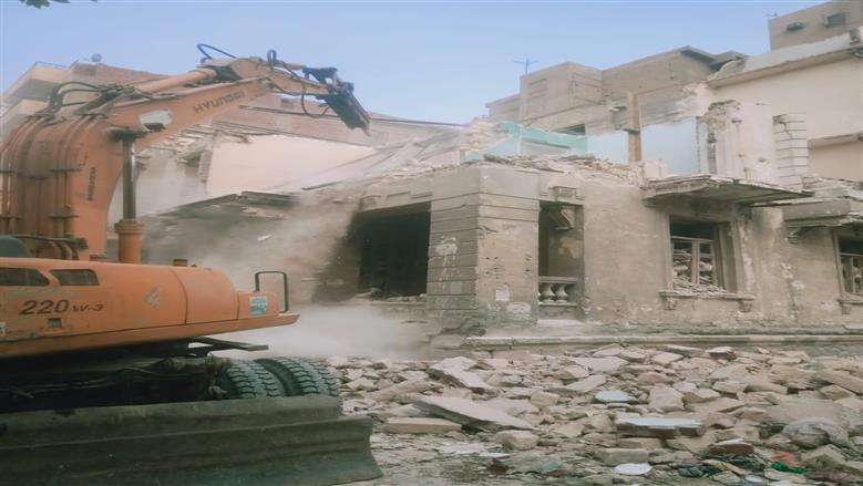 إزالة عقار خطورة داهمة 