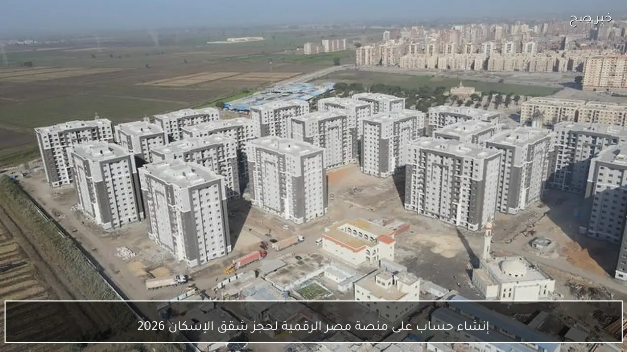 إنشاء حساب على منصة مصر الرقمية لحجز شقق الإسكان 2026