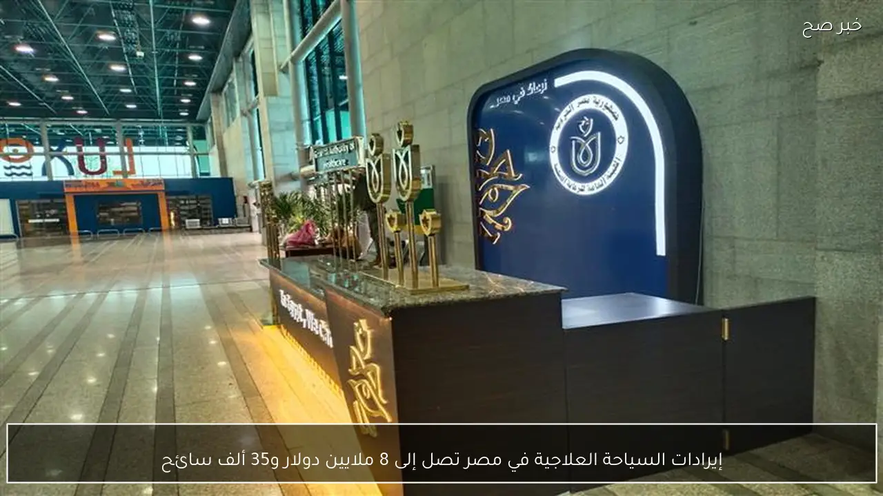 إيرادات السياحة العلاجية في مصر تصل إلى 8 ملايين دولار و35 ألف سائح