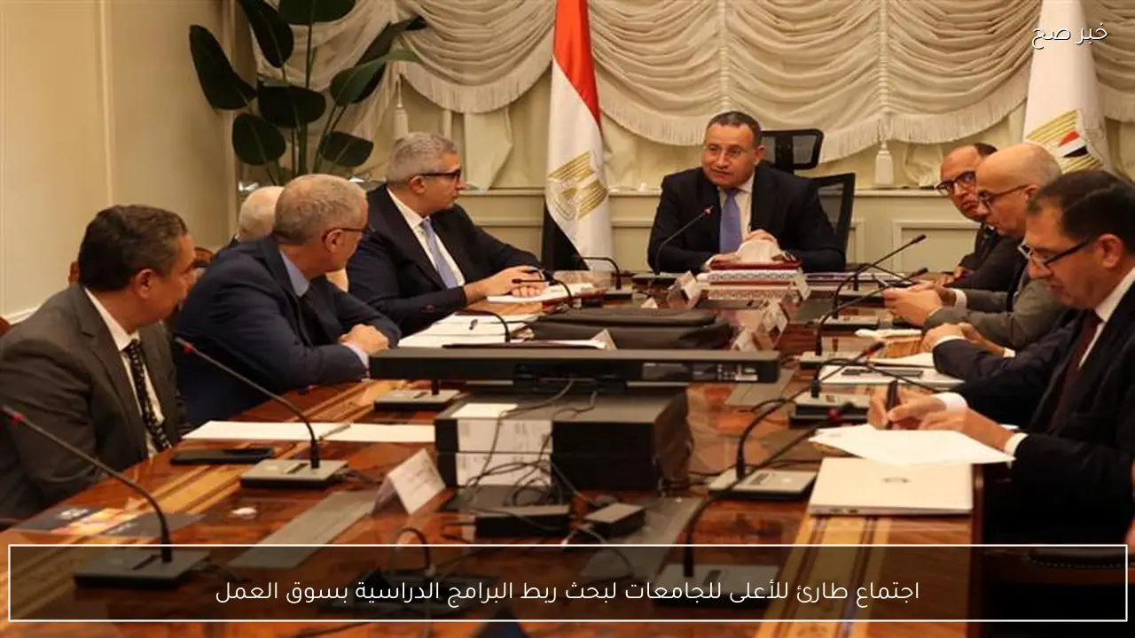 اجتماع طارئ للأعلى للجامعات لبحث ربط البرامج الدراسية بسوق العمل
