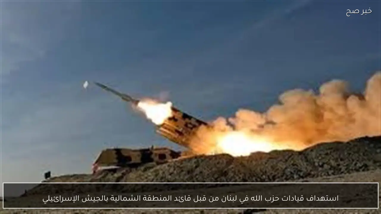 استهداف قيادات حزب الله في لبنان من قبل قائد المنطقة الشمالية بالجيش الإسرائيلي