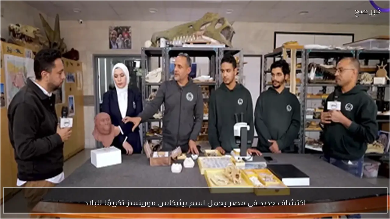 اكتشاف جديد في مصر يحمل اسم بيثيكاس مورينسز تكريمًا للبلاد