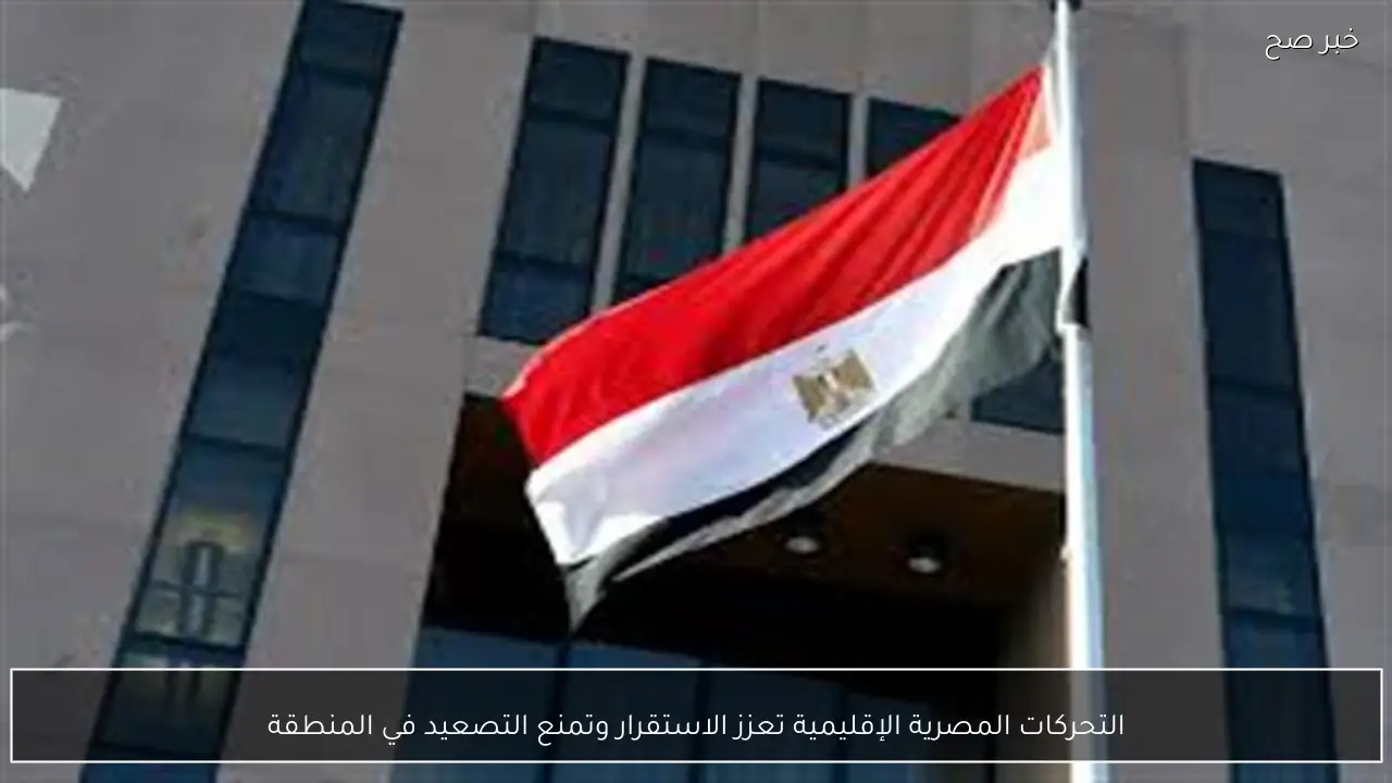 التحركات المصرية الإقليمية تعزز الاستقرار وتمنع التصعيد في المنطقة