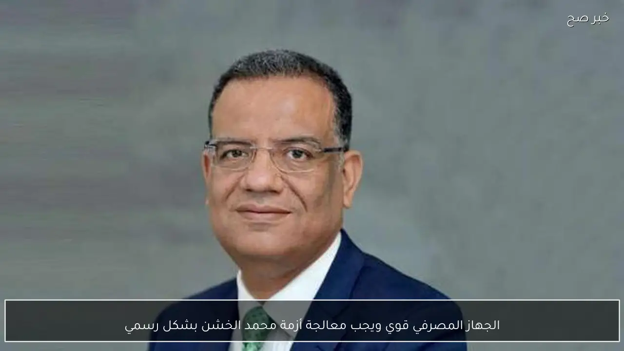 الجهاز المصرفي قوي ويجب معالجة أزمة محمد الخشن بشكل رسمي