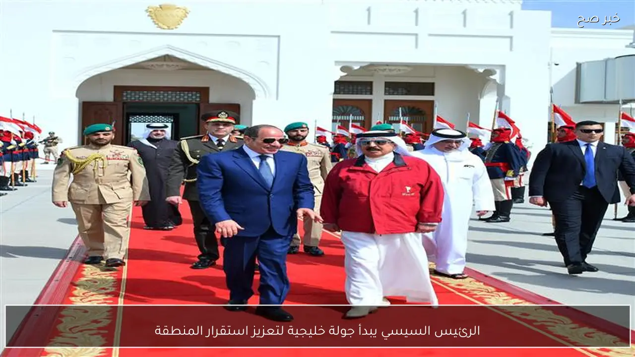 الرئيس السيسي يبدأ جولة خليجية لتعزيز استقرار المنطقة