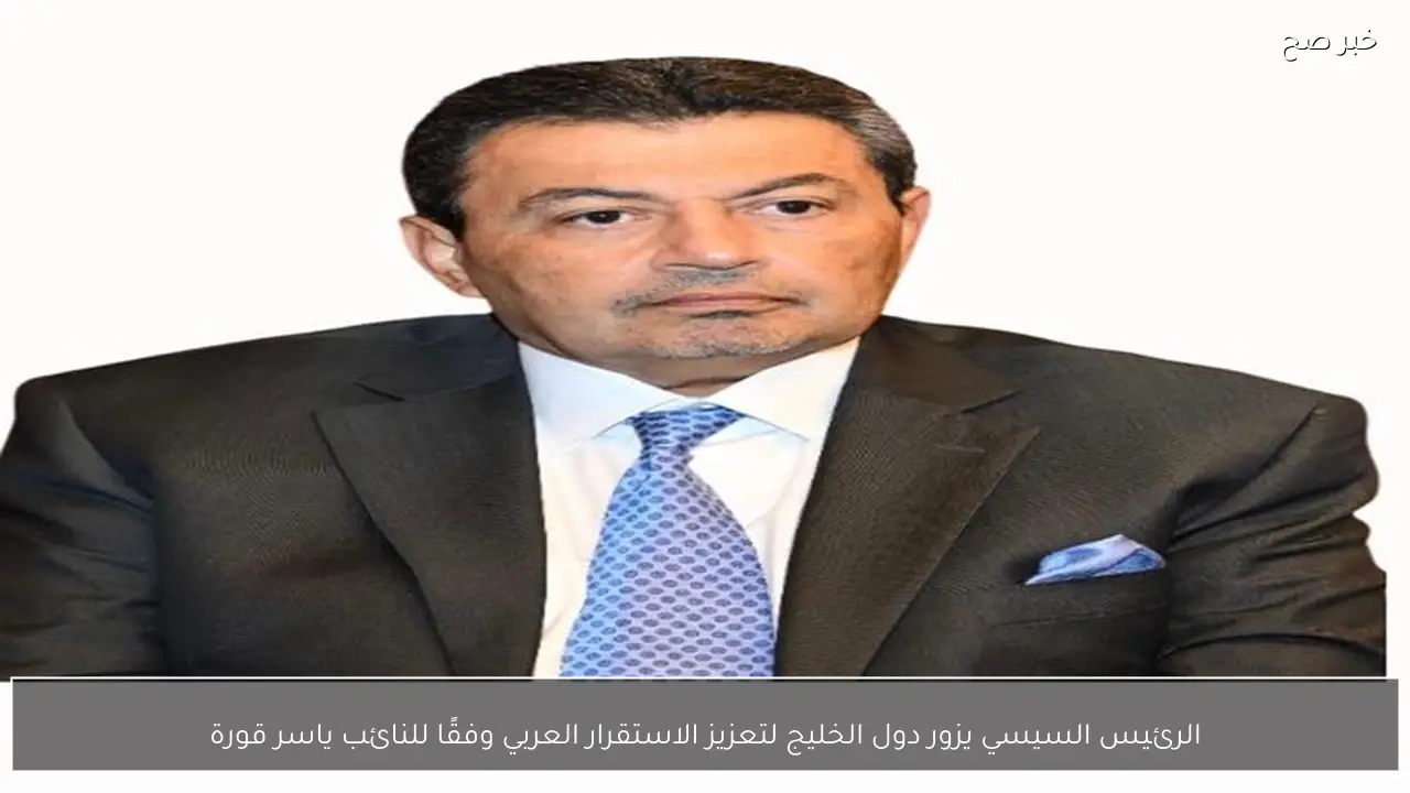 الرئيس السيسي يزور دول الخليج لتعزيز الاستقرار العربي وفقًا للنائب ياسر قورة