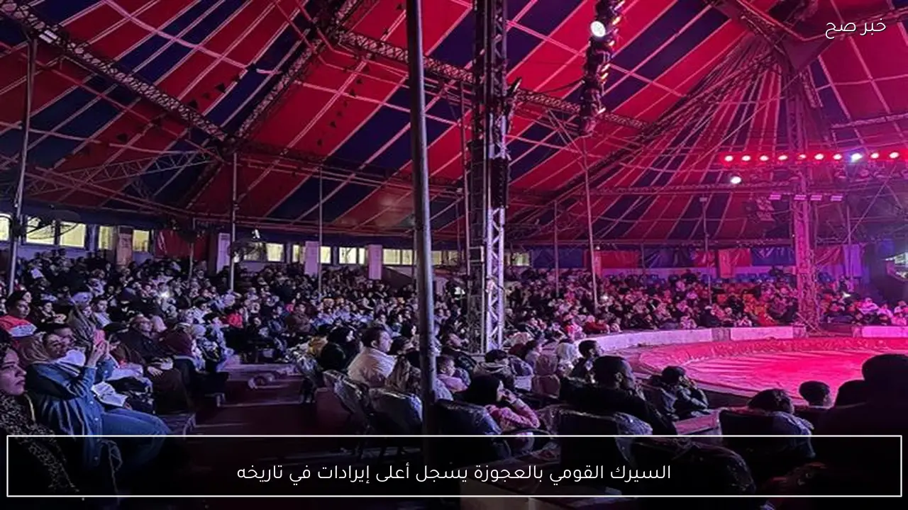 السيرك القومي بالعجوزة يسجل أعلى إيرادات في تاريخه