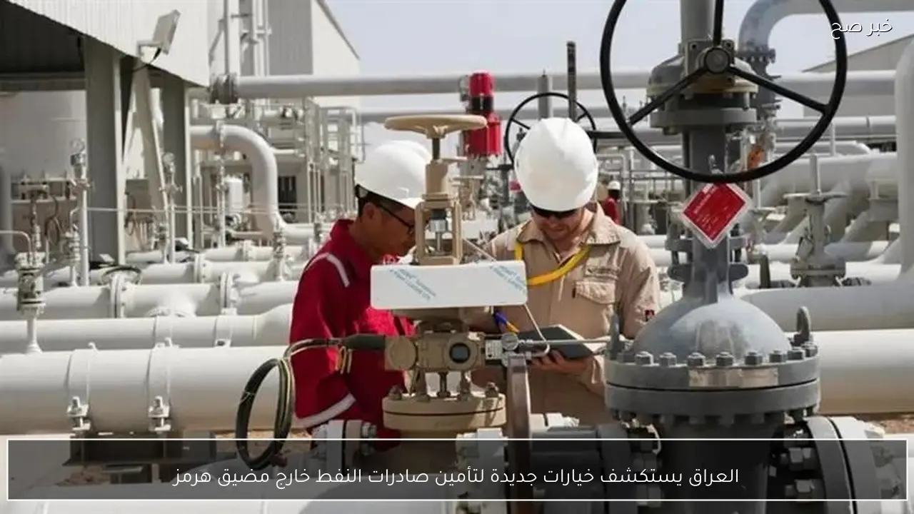 العراق يستكشف خيارات جديدة لتأمين صادرات النفط خارج مضيق هرمز