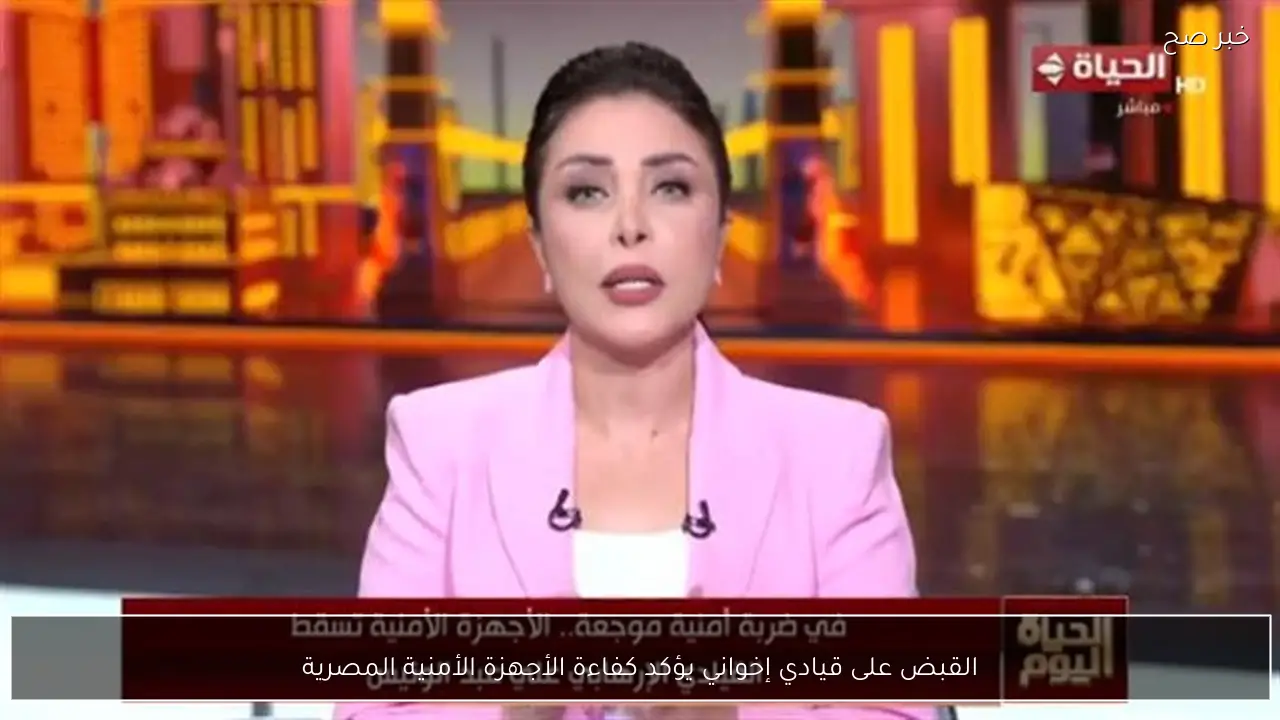 القبض على قيادي إخواني يؤكد كفاءة الأجهزة الأمنية المصرية