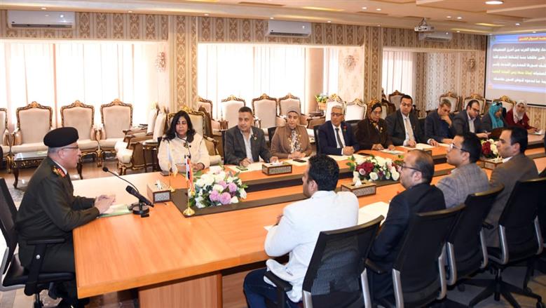 مؤتمر صحفي لجمعية المحاربين القدماء وضحايا الحرب