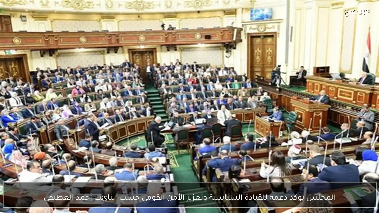 المجلس يؤكد دعمه للقيادة السياسية وتعزيز الأمن القومي حسب النائب أحمد العطيفي
