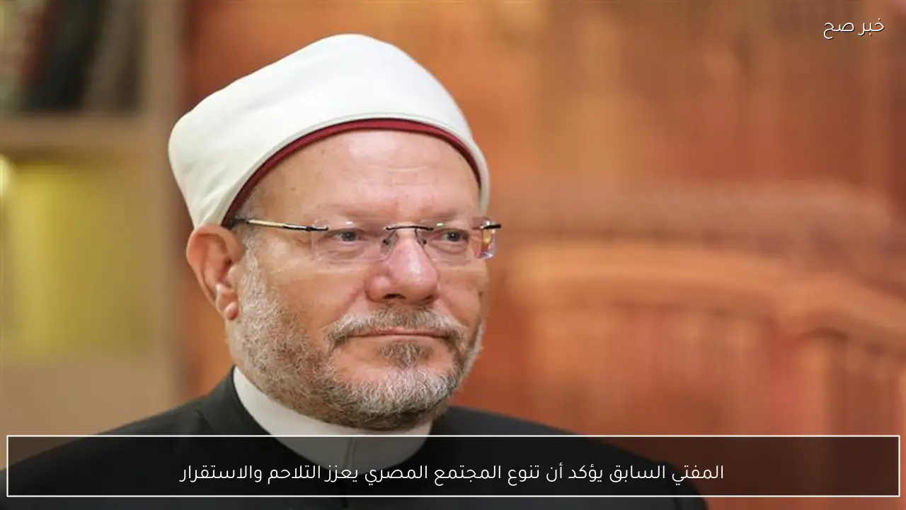 المفتي السابق يؤكد أن تنوع المجتمع المصري يعزز التلاحم والاستقرار