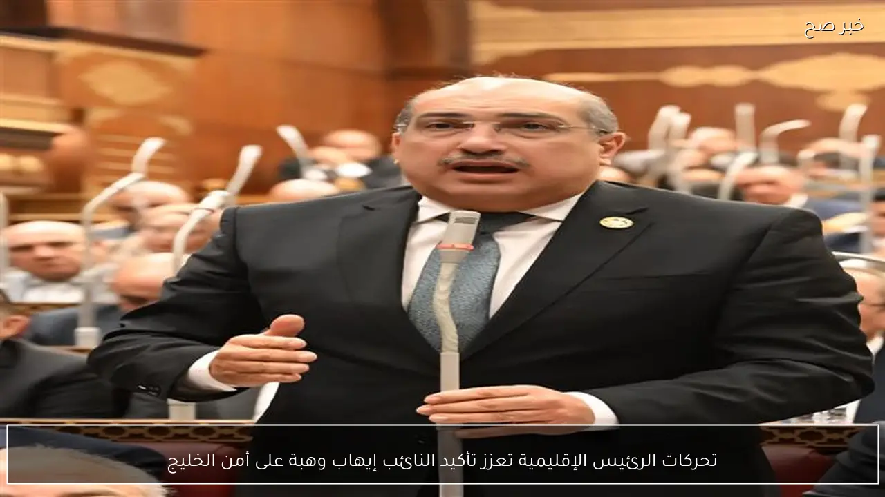 تحركات الرئيس الإقليمية تعزز تأكيد النائب إيهاب وهبة على أمن الخليج