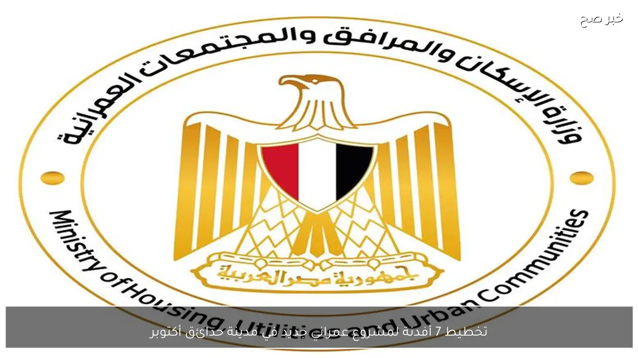 تخطيط 7 أفدنة لمشروع عمراني جديد في مدينة حدائق أكتوبر