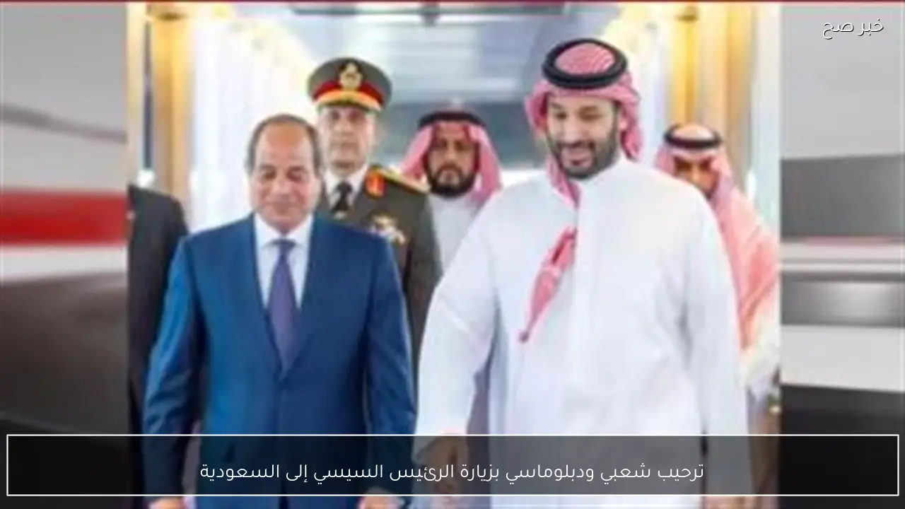 ترحيب شعبي ودبلوماسي بزيارة الرئيس السيسي إلى السعودية