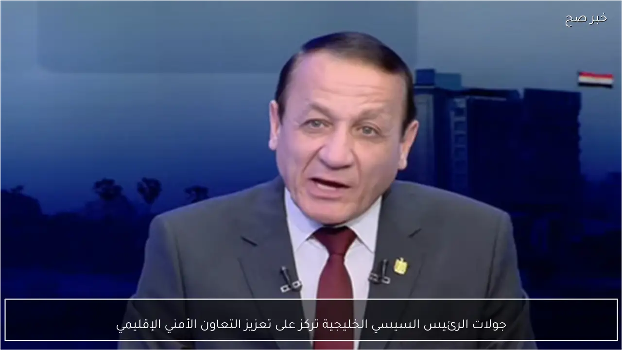 جولات الرئيس السيسي الخليجية تركز على تعزيز التعاون الأمني الإقليمي