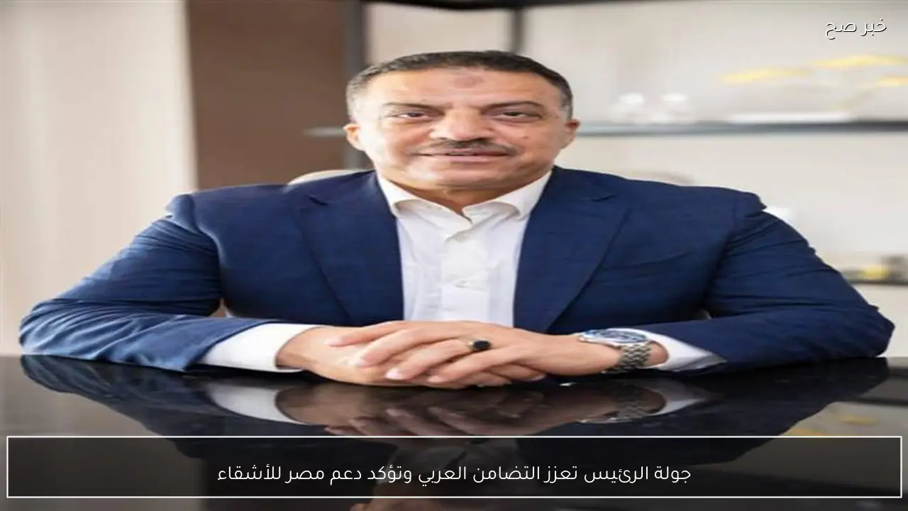 جولة الرئيس تعزز التضامن العربي وتؤكد دعم مصر للأشقاء