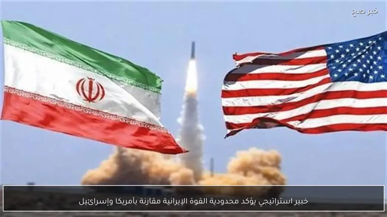 خبير استراتيجي يؤكد محدودية القوة الإيرانية مقارنة بأمريكا وإسرائيل