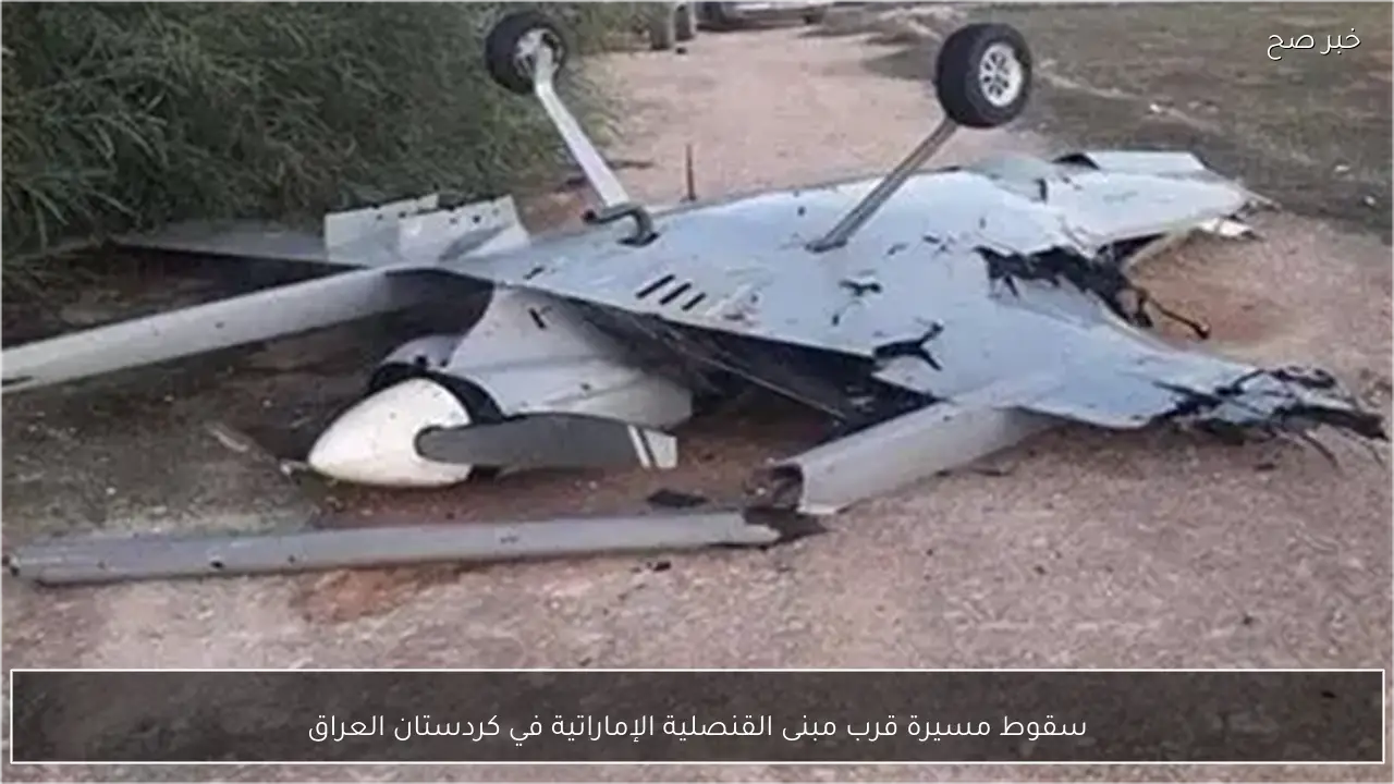 سقوط مسيرة قرب مبنى القنصلية الإماراتية في كردستان العراق