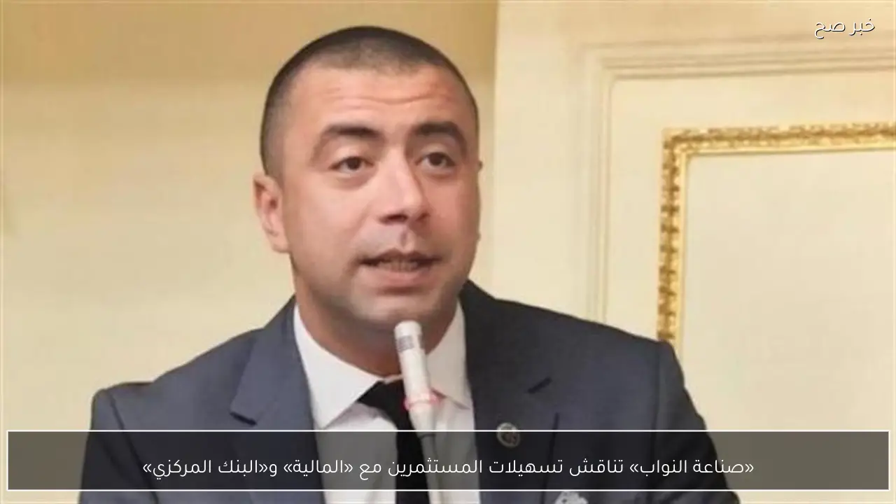 «صناعة النواب» تناقش تسهيلات المستثمرين مع «المالية» و«البنك المركزي»