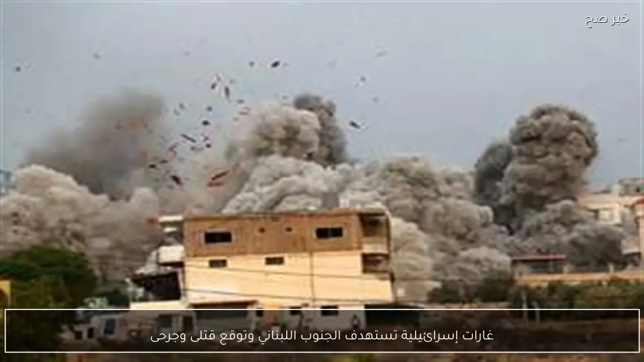 غارات إسرائيلية تستهدف الجنوب اللبناني وتوقع قتلى وجرحى