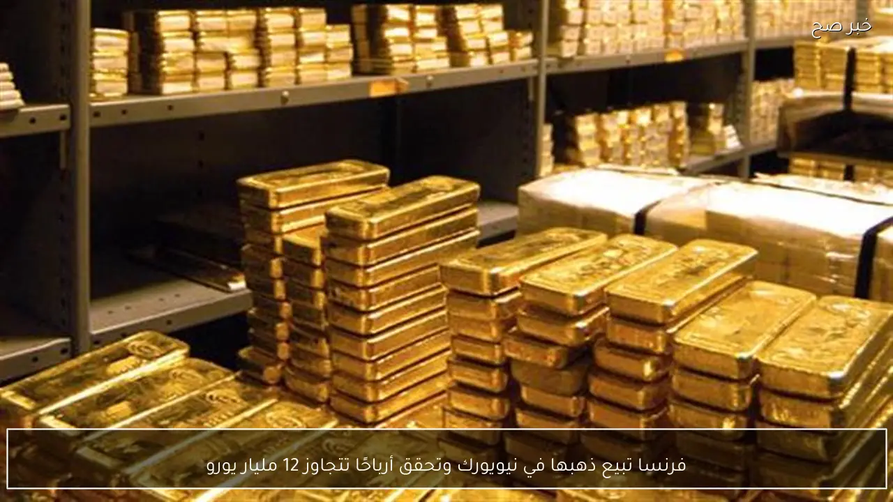 فرنسا تبيع ذهبها في نيويورك وتحقق أرباحًا تتجاوز 12 مليار يورو