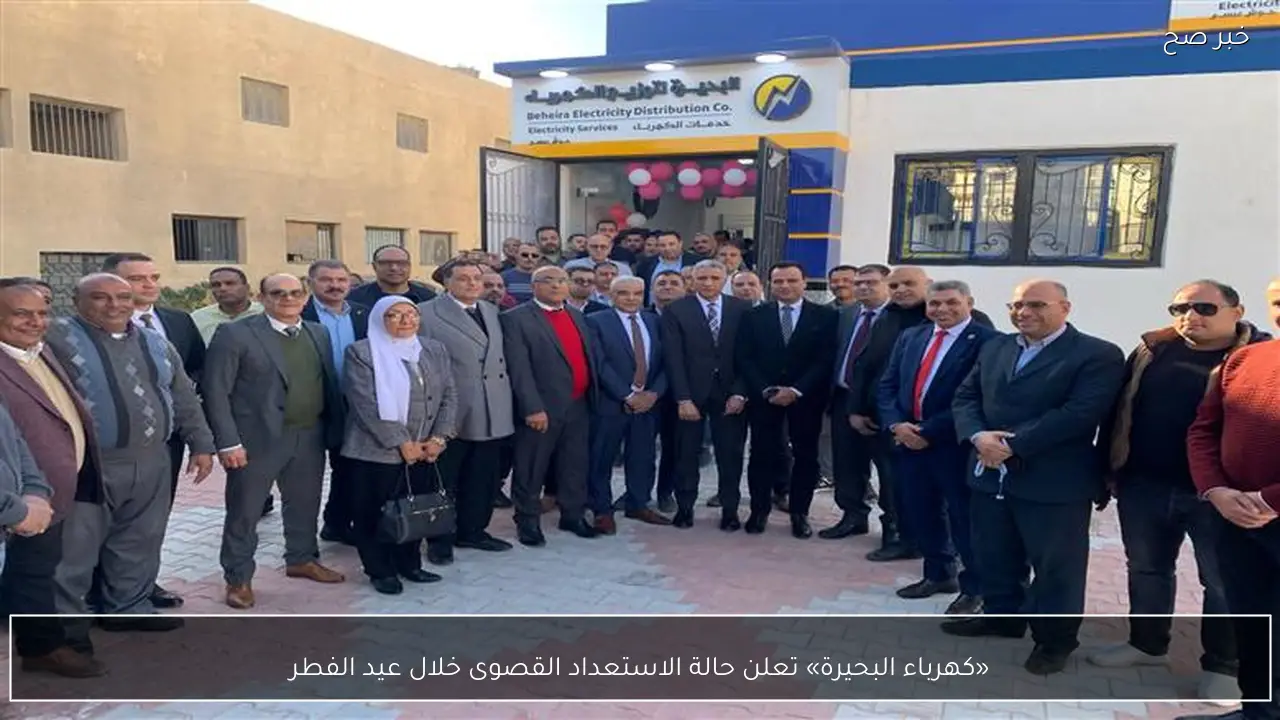 «كهرباء البحيرة» تعلن حالة الاستعداد القصوى خلال عيد الفطر