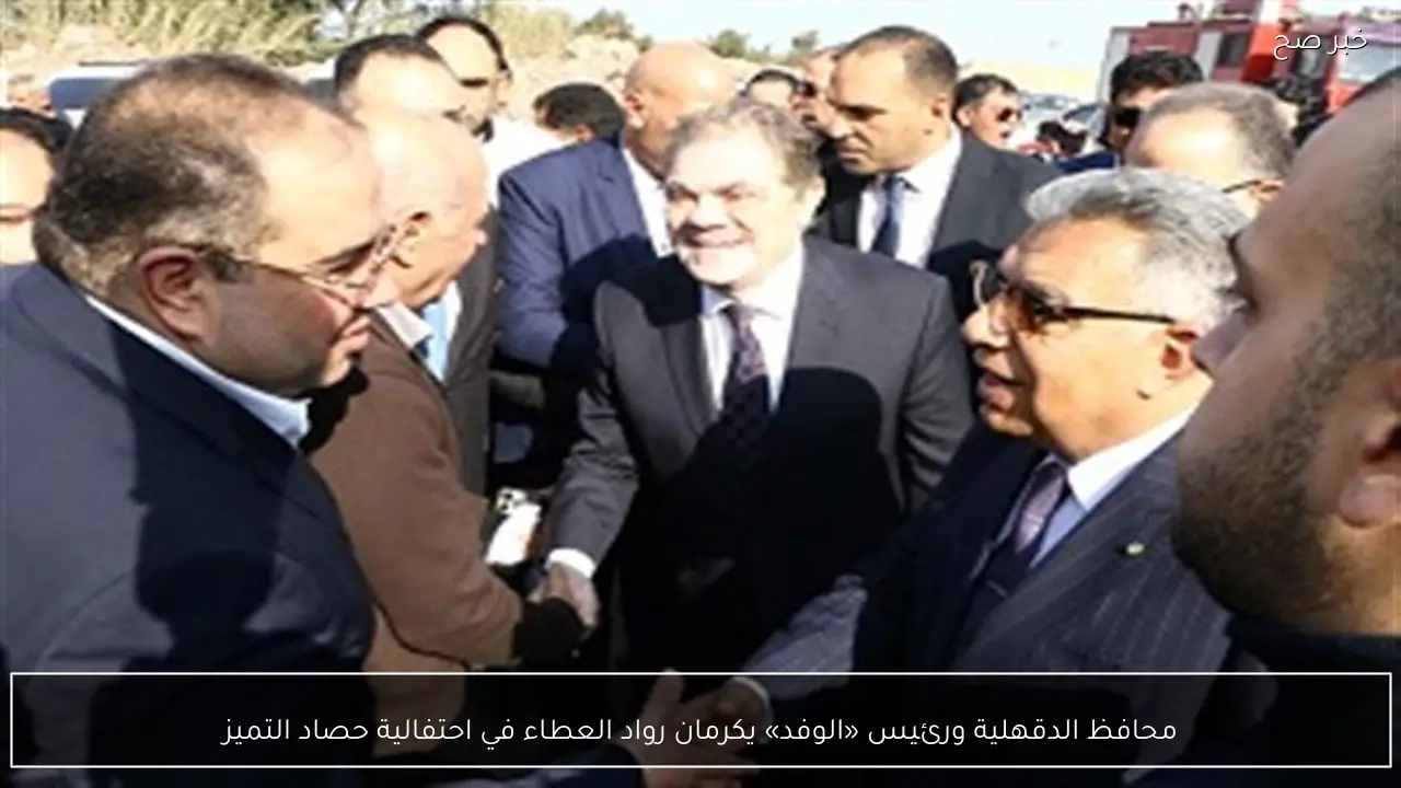 محافظ الدقهلية ورئيس «الوفد» يكرمان رواد العطاء في احتفالية حصاد التميز