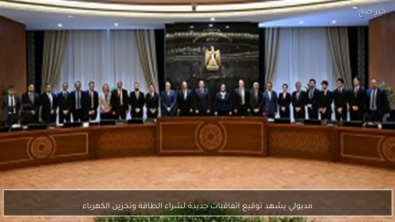 مدبولي يشهد توقيع اتفاقيات جديدة لشراء الطاقة وتخزين الكهرباء