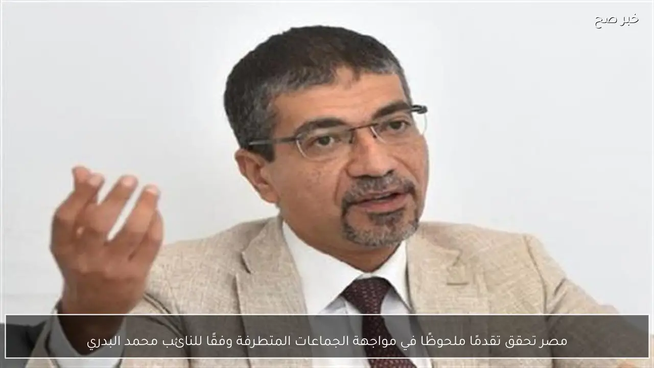 مصر تحقق تقدمًا ملحوظًا في مواجهة الجماعات المتطرفة وفقًا للنائب محمد البدري