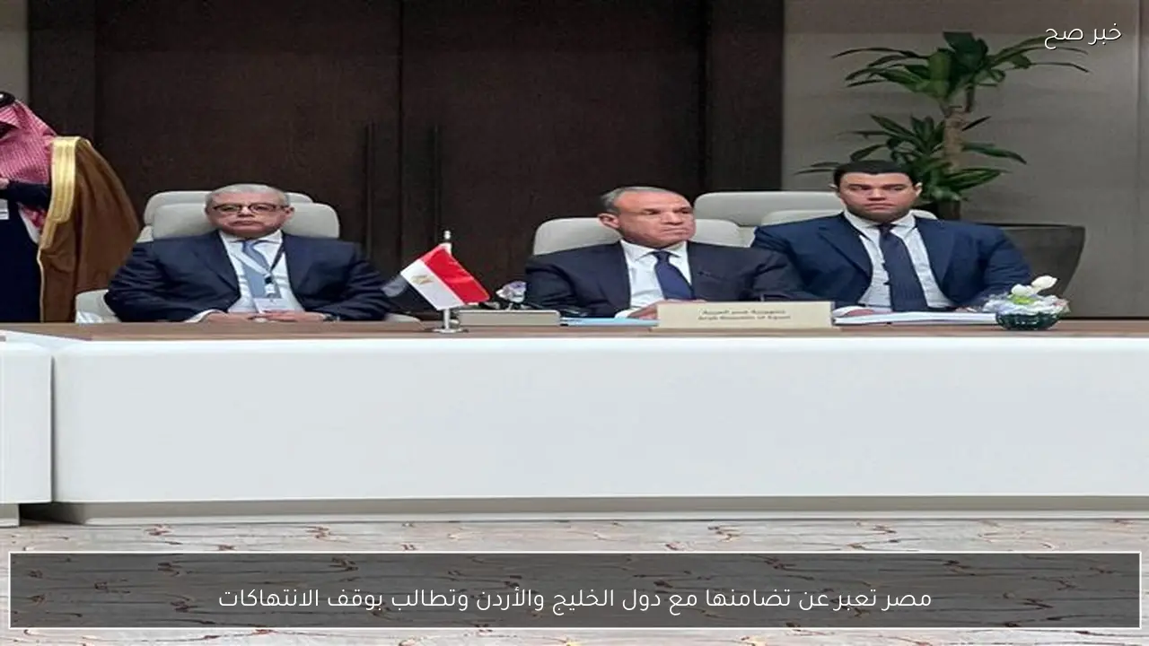 مصر تعبر عن تضامنها مع دول الخليج والأردن وتطالب بوقف الانتهاكات
