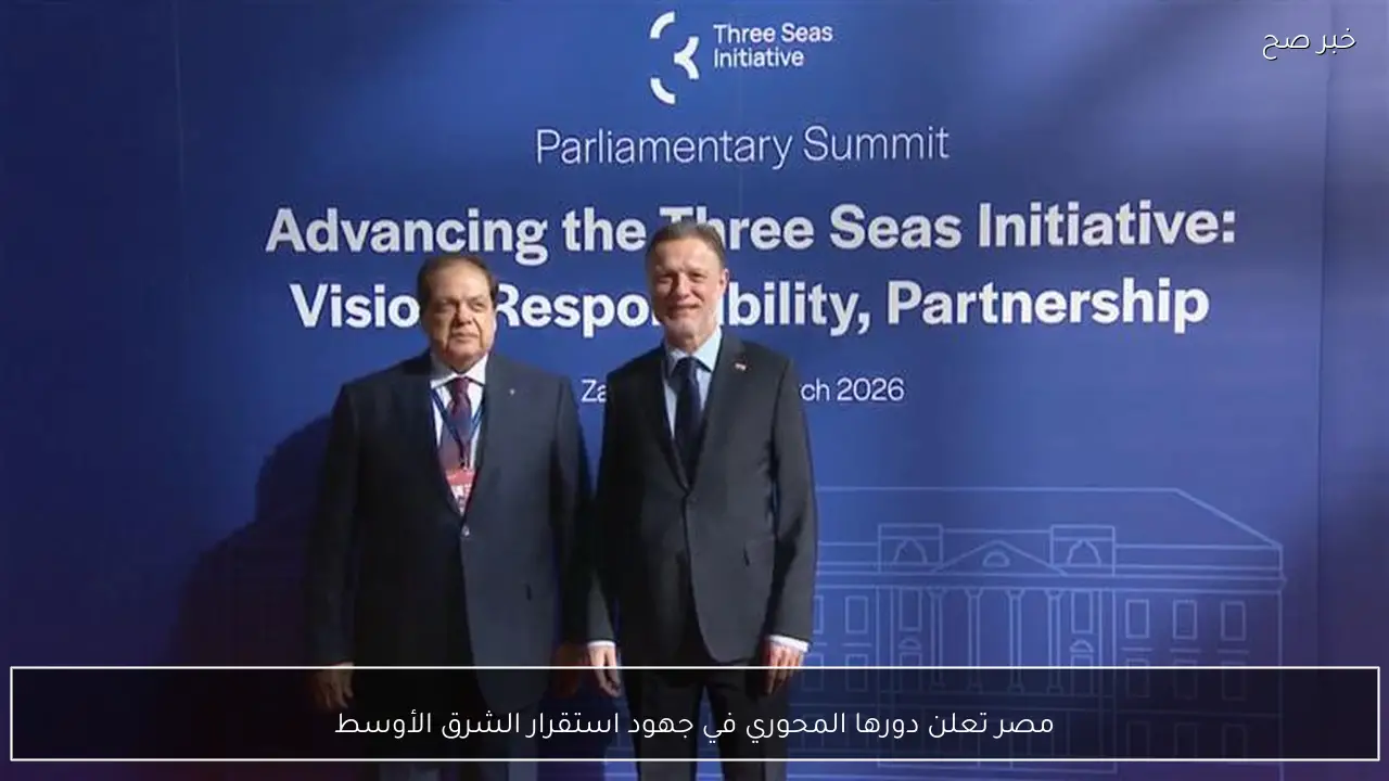 مصر تعلن دورها المحوري في جهود استقرار الشرق الأوسط