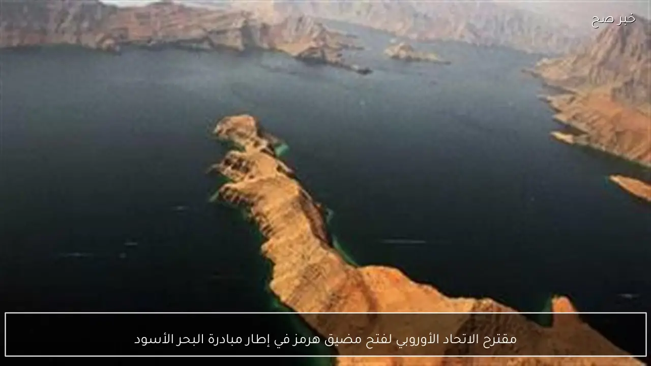 مقترح الاتحاد الأوروبي لفتح مضيق هرمز في إطار مبادرة البحر الأسود