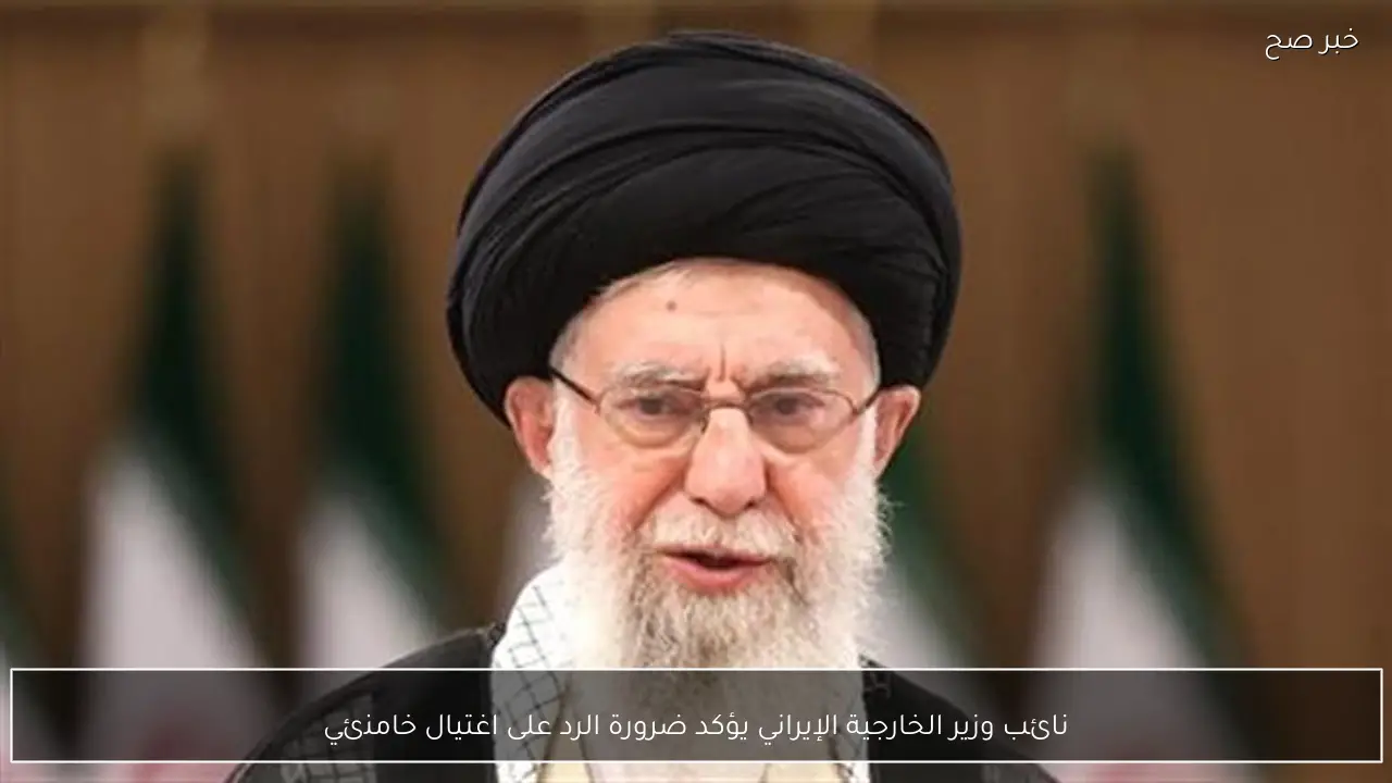 نائب وزير الخارجية الإيراني يؤكد ضرورة الرد على اغتيال خامنئي