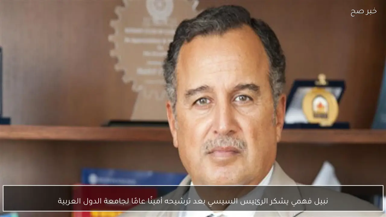 نبيل فهمي يشكر الرئيس السيسي بعد ترشيحه أمينًا عامًا لجامعة الدول العربية
