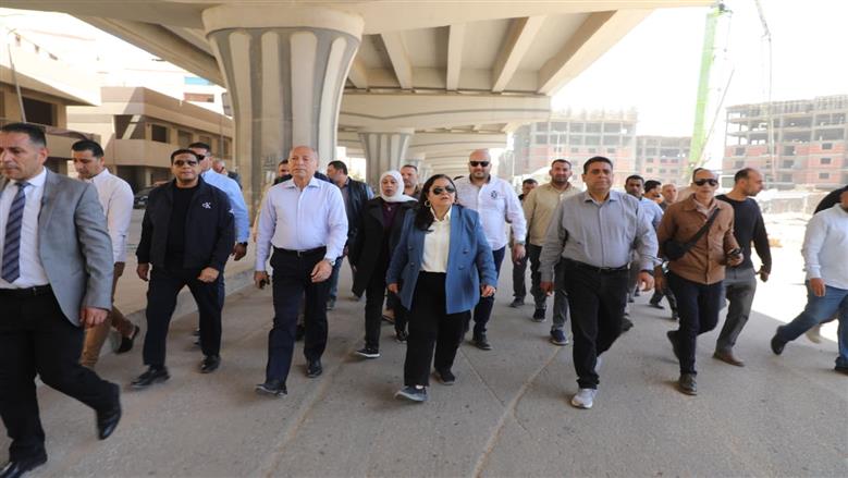 محافظ القاهرة، يتفقد مشروع تطوير وإعادة تسكين مدينة الأمل الجديدة