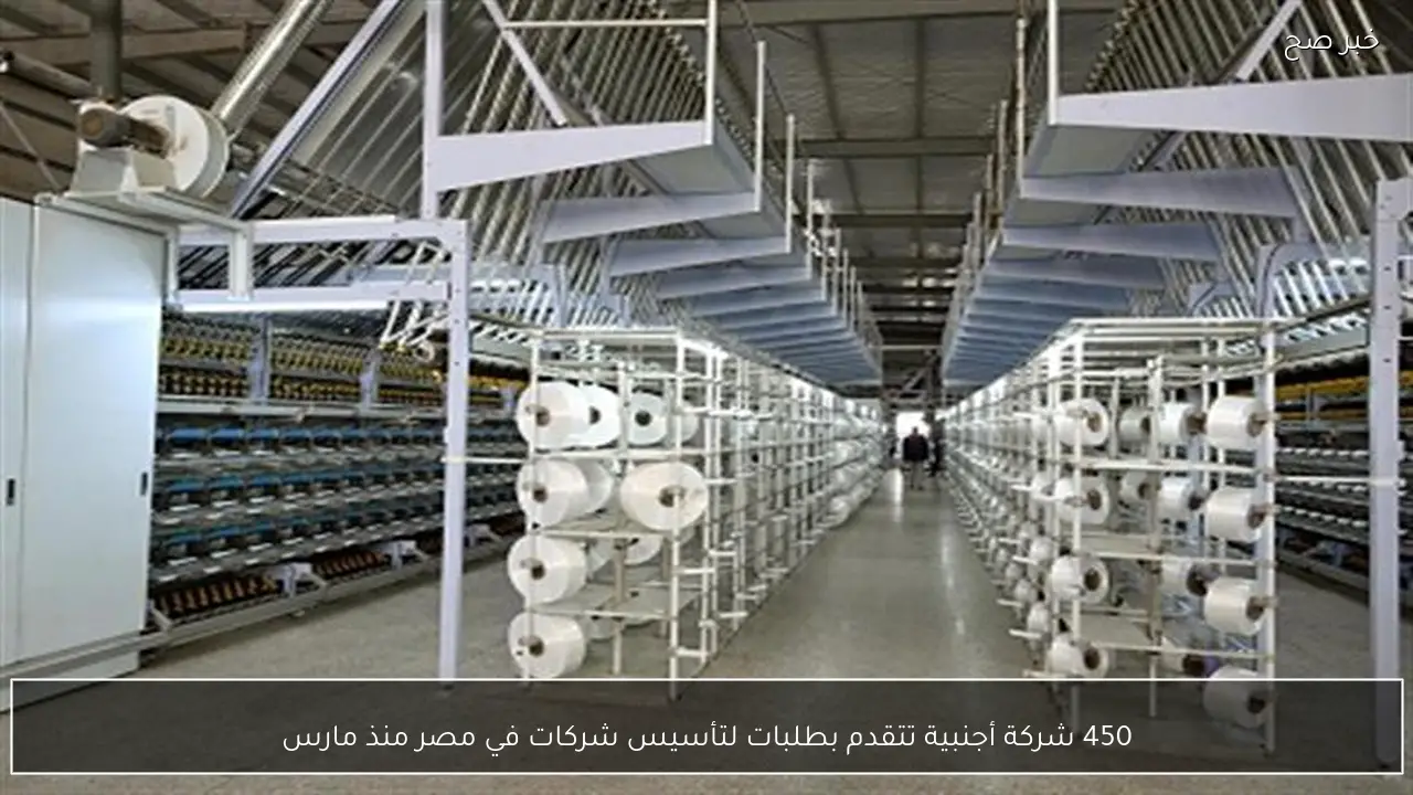 450 شركة أجنبية تتقدم بطلبات لتأسيس شركات في مصر منذ مارس