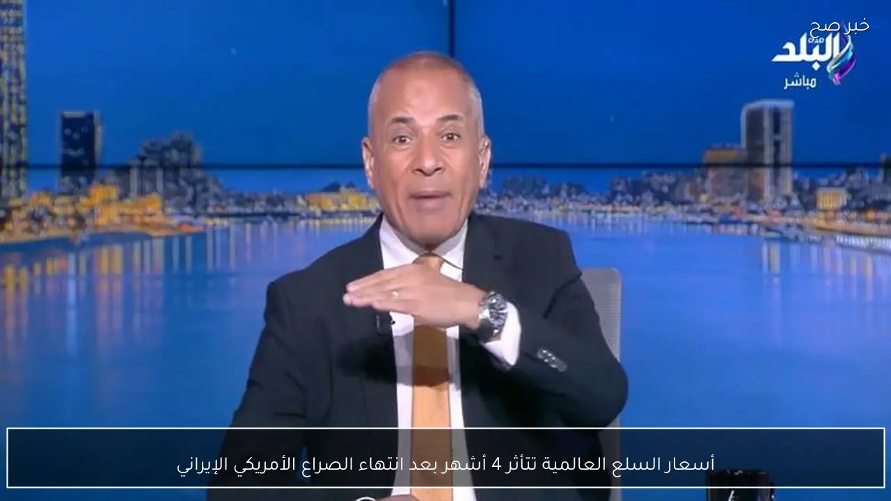 أسعار السلع العالمية تتأثر 4 أشهر بعد انتهاء الصراع الأمريكي الإيراني