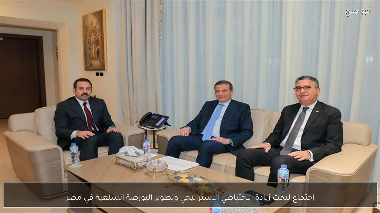 اجتماع لبحث زيادة الاحتياطي الاستراتيجي وتطوير البورصة السلعية في مصر