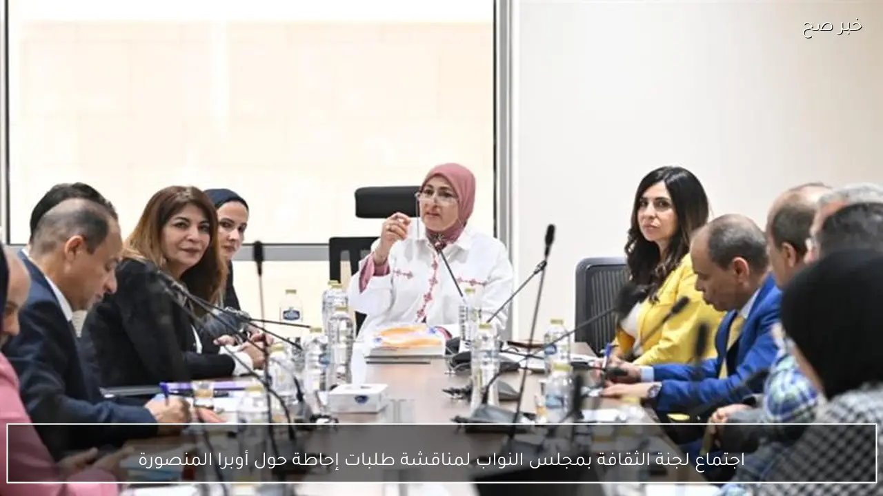 اجتماع لجنة الثقافة بمجلس النواب لمناقشة طلبات إحاطة حول أوبرا المنصورة