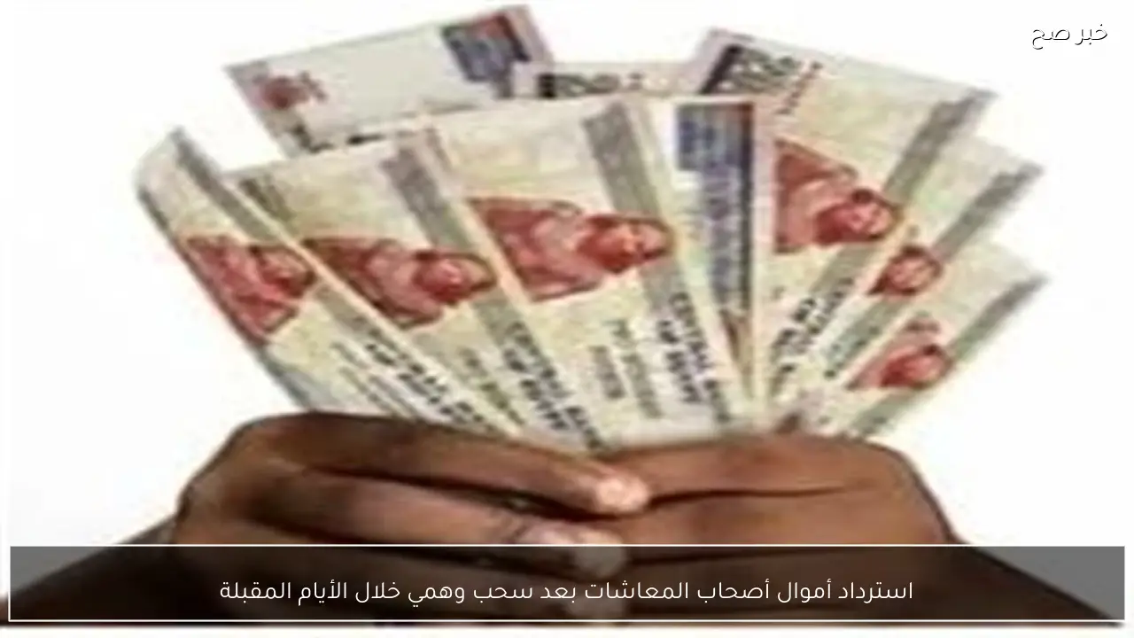 استرداد أموال أصحاب المعاشات بعد سحب وهمي خلال الأيام المقبلة