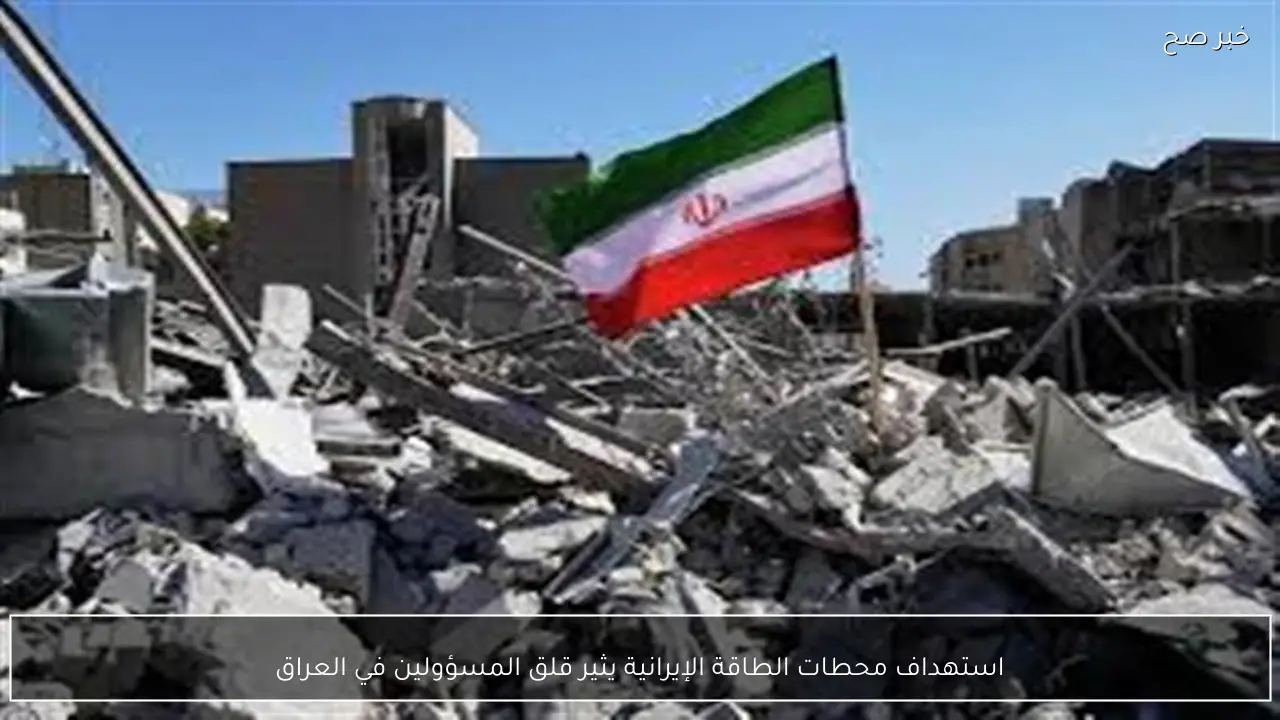 استهداف محطات الطاقة الإيرانية يثير قلق المسؤولين في العراق