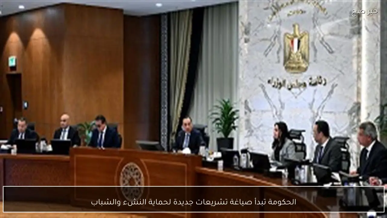 الحكومة تبدأ صياغة تشريعات جديدة لحماية النشء والشباب