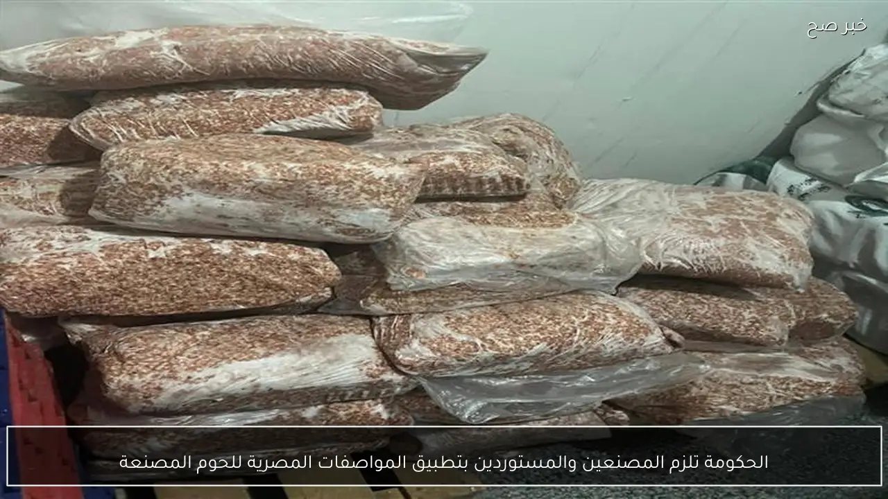 الحكومة تلزم المصنعين والمستوردين بتطبيق المواصفات المصرية للحوم المصنعة