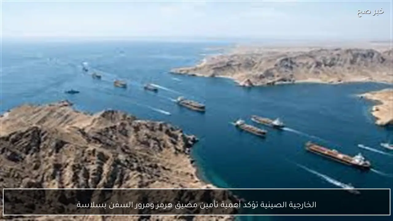 الخارجية الصينية تؤكد أهمية تأمين مضيق هرمز ومرور السفن بسلاسة