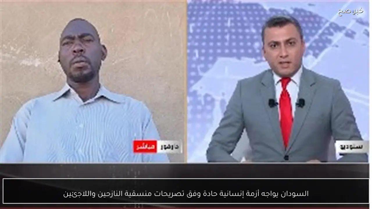 السودان يواجه أزمة إنسانية حادة وفق تصريحات منسقية النازحين واللاجئين