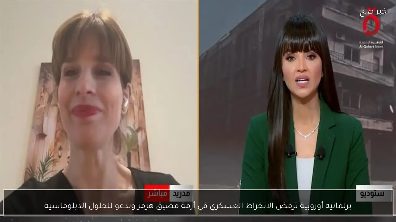 برلمانية أوروبية ترفض الانخراط العسكري في أزمة مضيق هرمز وتدعو للحلول الدبلوماسية